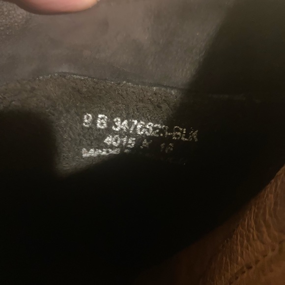 Frye Addie Mid Nubuck Black Suede Leather Boot - Picture 13 of 15